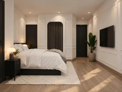 Chambre Deluxe Double — Luxury Milestone Hotel & Bar